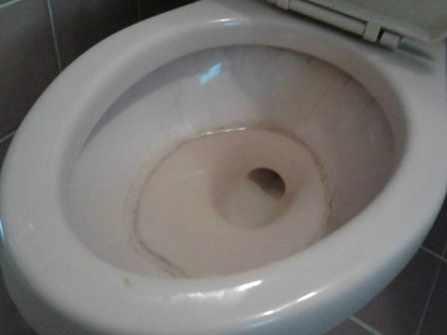 汚いトイレ